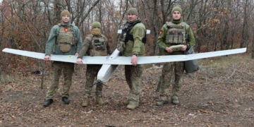 Тернопільські артилеристи 44-ї бригади отримали американські розвідувальні БПЛА Puma