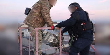 розрядили бойову частину російського безпілотника