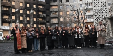 Тернопільська молодь молилась за жертв ракетного удару