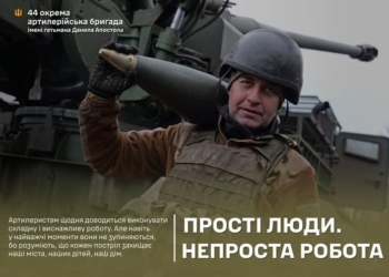 Бійці 44 окремої артилерійської бригади