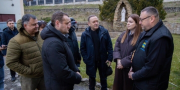 Прихисток “Карітас Тернопіль” відвідав Віцепрем’єр-міністр з відновлення України Олексій Кулеба