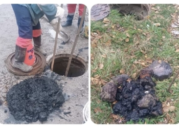 безвідповідальне ставлення містян до каналізаційної системи