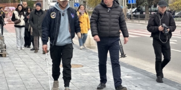 Ветеран Андрій Соловко протестував безбар’єрний маршрут у Тернополі