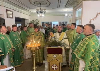 Митрополит Нестор у Кременці освятив каплицю на честь прп. Амфілохія Почаївського