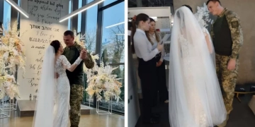 Італієць, який служив у тернопільському батальйоні, одружився з українкою