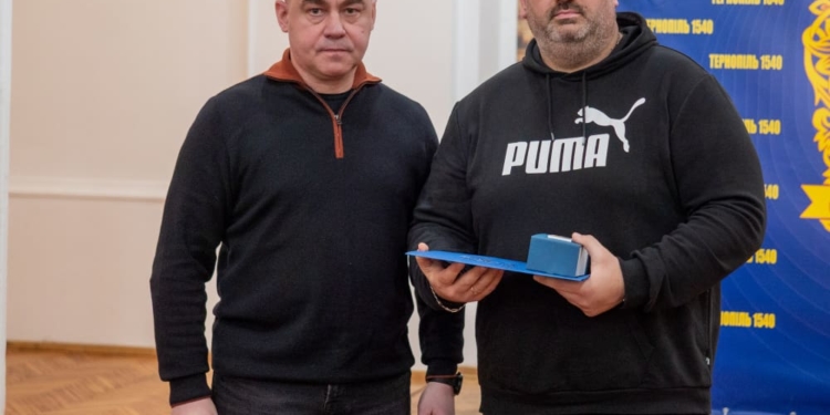 У Тернополі відзначили тернополян, які рятували людей 19 листопада