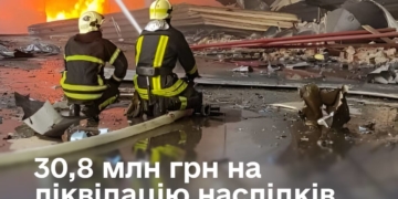 Уряд виділяє 30,8 млн грн на ліквідацію наслідків ракетно-дронової атаки в Тернополі