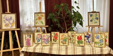 виставка петриківського розпису