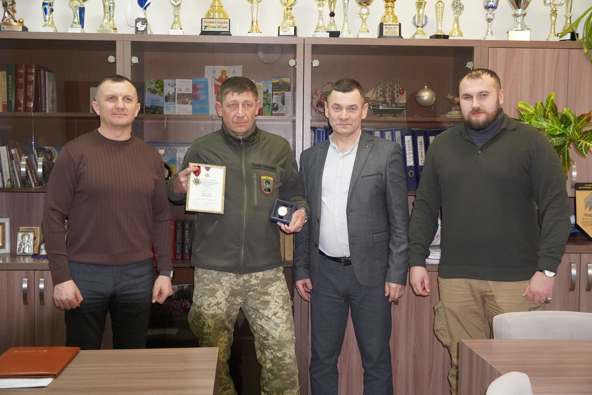 Андрію Бойку вручили нагрудний знак
