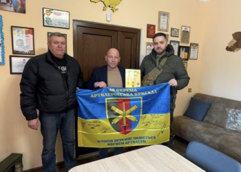 Голова Залозецької громади подякував військовим і партнерам з Норвегії за підтримку України