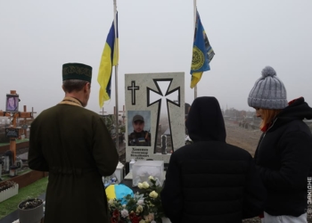 У день народження полеглого нацгвардійця Олександра Хоменка побратими вшанували його пам’ять