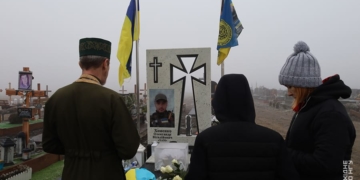 У день народження полеглого нацгвардійця Олександра Хоменка побратими вшанували його пам’ять