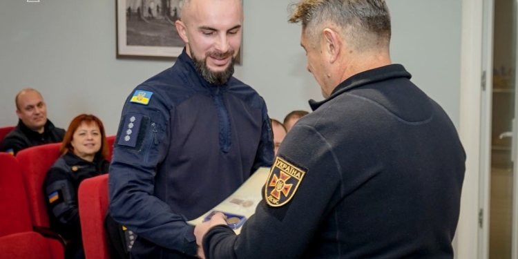 У Тернополі відзначили 39 рятувальників державними та відомчими нагородами