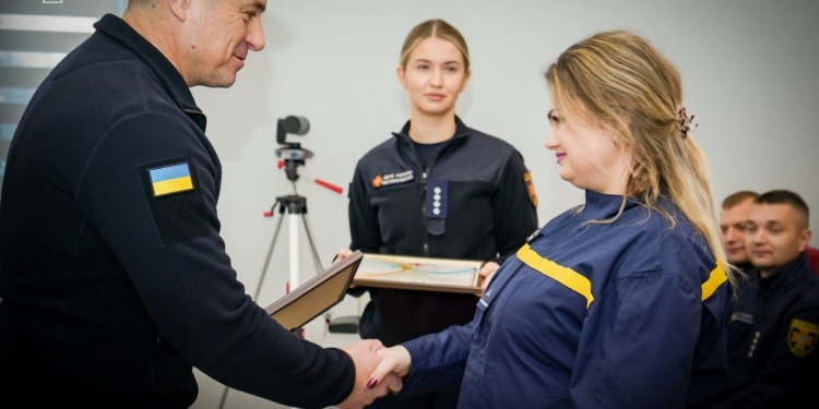 У Тернополі відзначили 39 рятувальників державними та відомчими нагородами