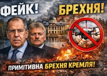 Історія про «спробу України вбити Путіна» дроновою атакою на резиденцію у Валдаї – це груба й примітивна брехня, зшита білими нитками