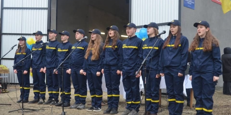 У Білобожницькій громаді відкрили місцеву пожежну команду