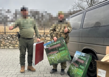 «Українська команда» Тернопільщини передала допомогу воїнам 160-ї бригади