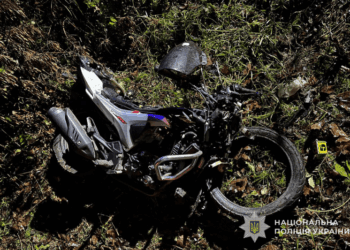 загинув 15-річний мотоцикліст