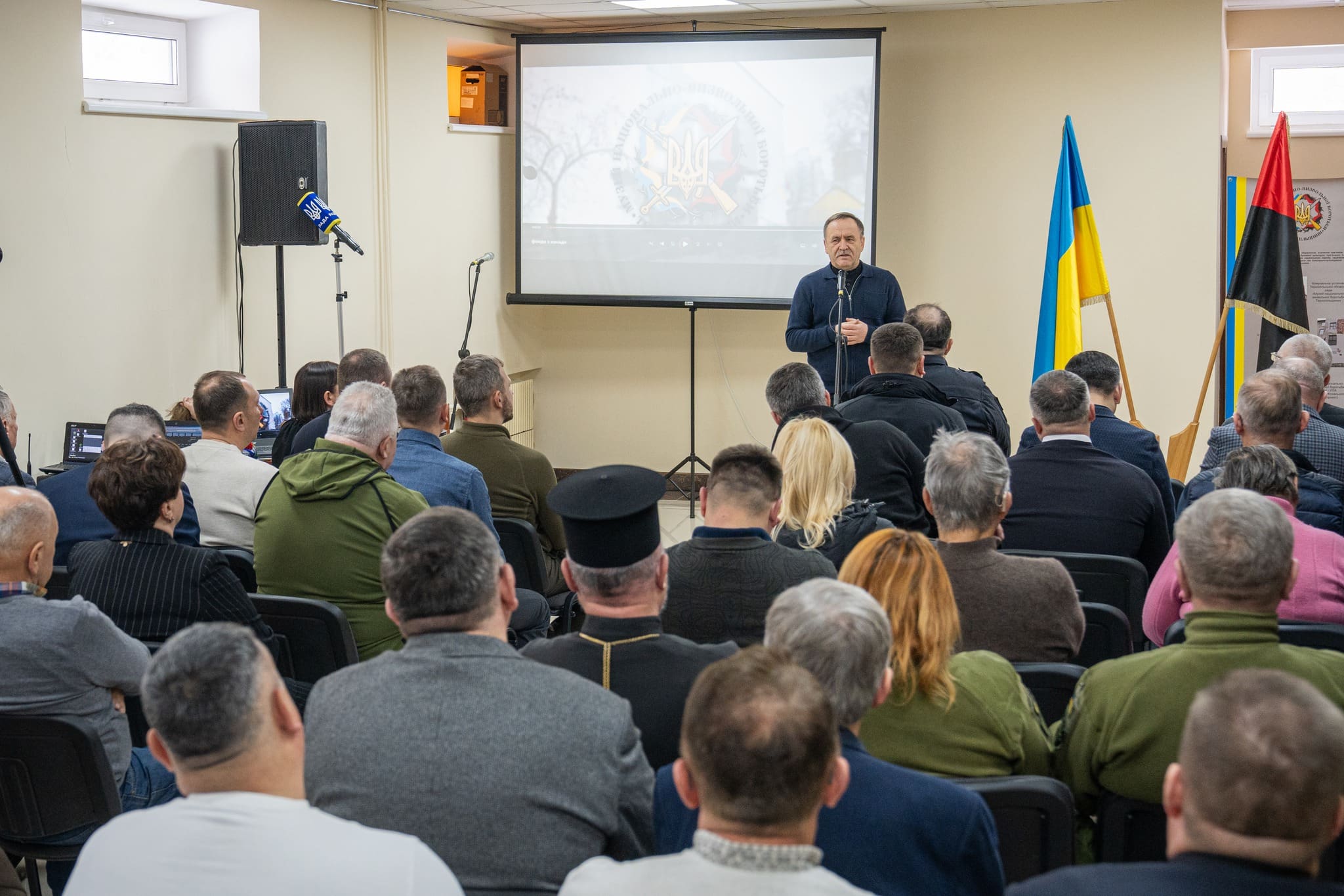 Руслан Стефанчук у Тернополі взяв участь у презентації в музеї унікальних фондів