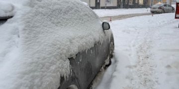 Ожеледиця у Тернополі