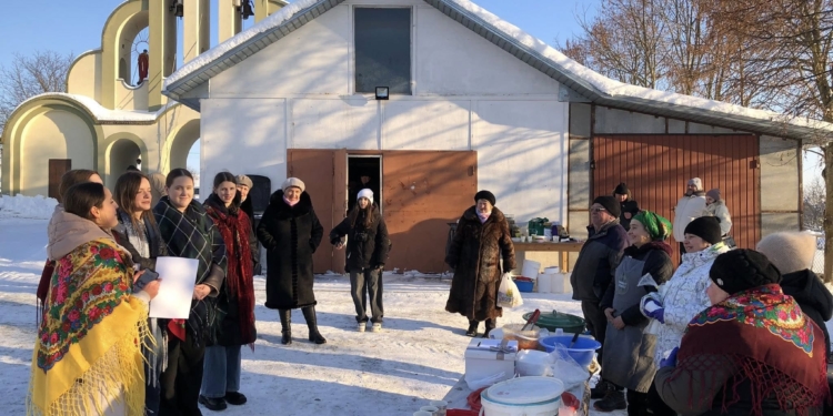 У Білецькій громаді провели Розколяду на підтримку ЗСУ