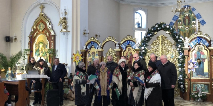 У Білецькій громаді провели Розколяду на підтримку ЗСУ