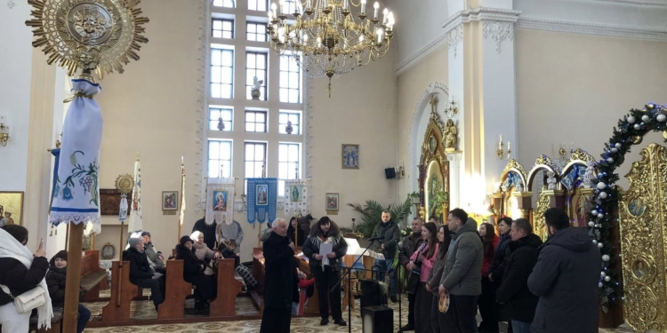 У Білецькій громаді провели Розколяду на підтримку ЗСУ