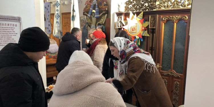 У Білецькій громаді провели Розколяду на підтримку ЗСУ