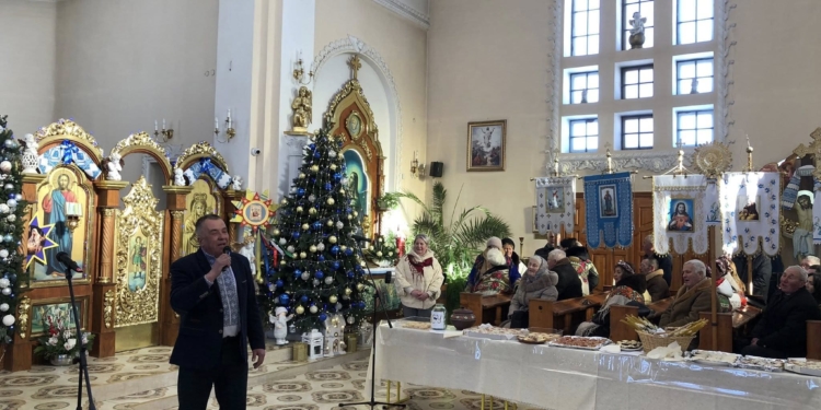 У Білецькій громаді провели Розколяду на підтримку ЗСУ