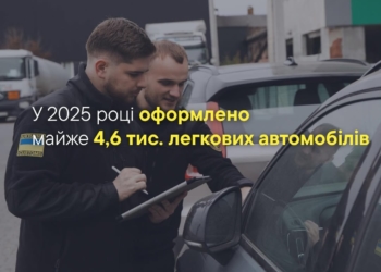 Тернопільська митниця у 2025 році оформила майже 4,6 тисячі легкових автомобілів
