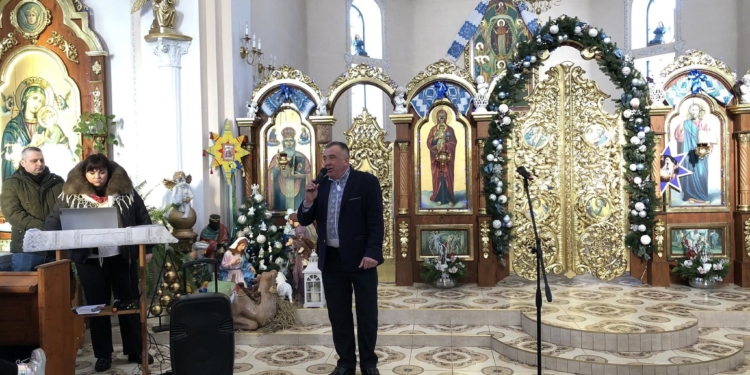 У Білецькій громаді провели Розколяду на підтримку ЗСУ