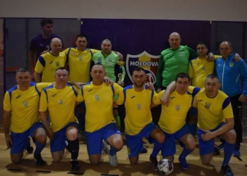 Збірна мерів України перемогла на турнірі з футзалу у Молдові: голова Борсуківської громади став кращим гравцем