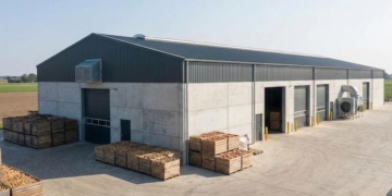 будівництво овоче- та фруктосховищ