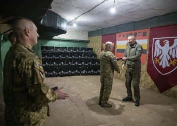 Віталій Кличко на фронті