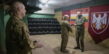 Віталій Кличко на фронті