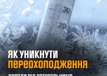 Морози на Тернопільщині: рятувальники попереджають про небезпеку переохолодження