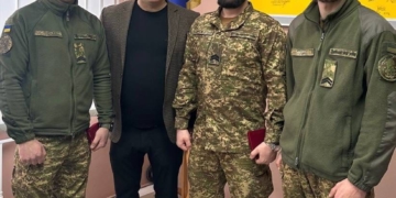 У Тернопільській обласній раді відзначили тернопільських нацгвардійців за службу на фронті