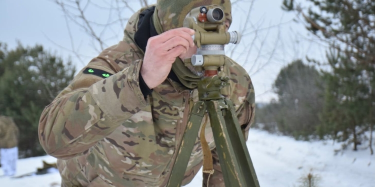 Зимовий гарт: Тернопільські артилеристи відшліфовують майстерність (Фото)