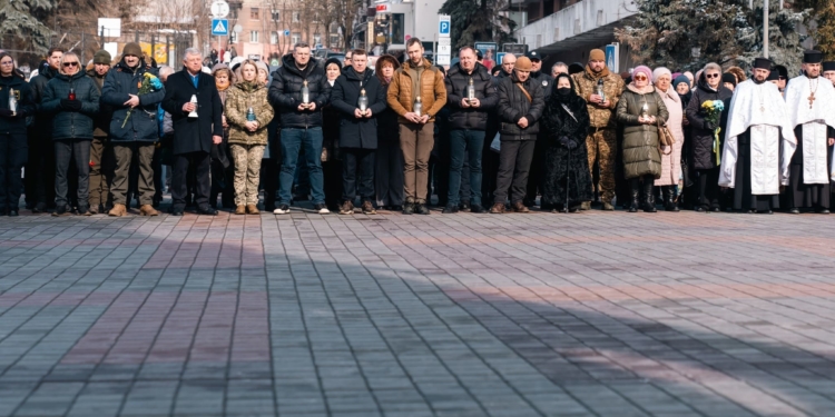 Небесна Сотня тримає небо: Тернопіль вшанував 12-ту річницю подвигу Героїв