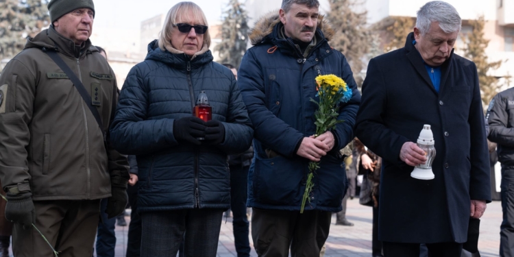 Небесна Сотня тримає небо: Тернопіль вшанував 12-ту річницю подвигу Героїв