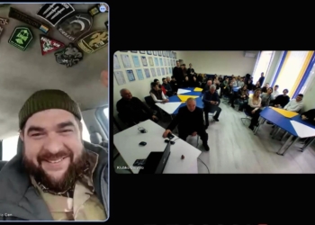 Знання як зброя: доцент ТНПУ Анатолій Пальчик провів діалог зі студентами прямо з фронту