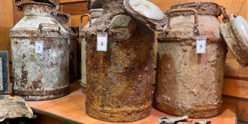 Бідон з архівом ОУН