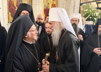 Тернопільський митрополит УПЦ Сергій потрапив у скандал через зустріч із Вселенським патріархом