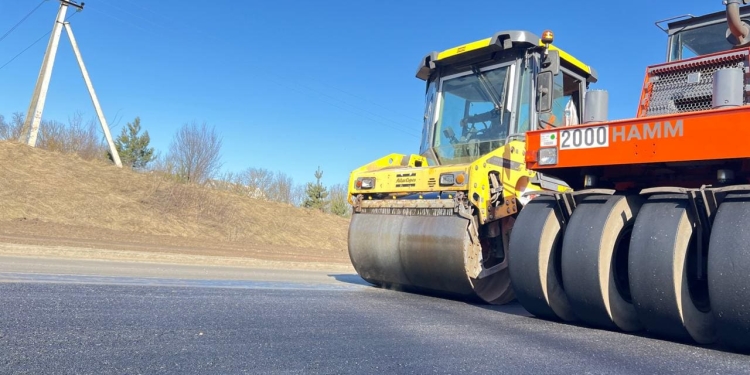 Ремонт дороги