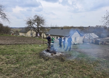 спалювання трави