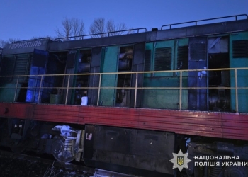 Горів тепловоз