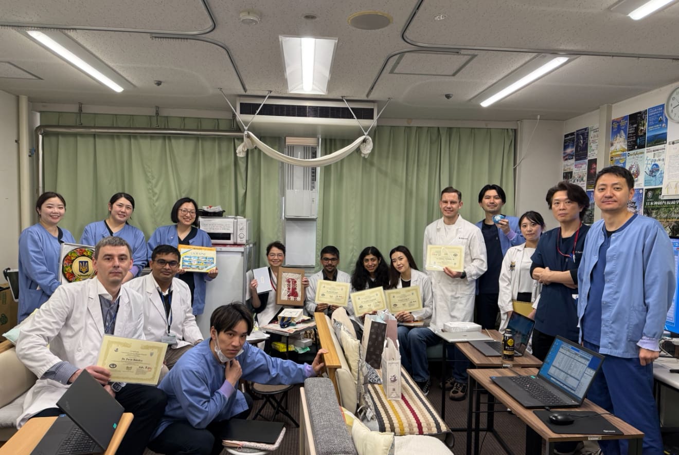 Японські технології у Тернополі: нейрохірург міської лікарні Павло Бідзіля стажувався у Японії