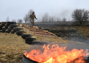 Більше, ніж спорт – міцніше, ніж сталь. Як нацгвардійці з Тернополя проходять воєнізований крос 
