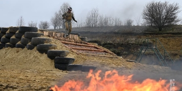 Більше, ніж спорт – міцніше, ніж сталь. Як нацгвардійці з Тернополя проходять воєнізований крос 