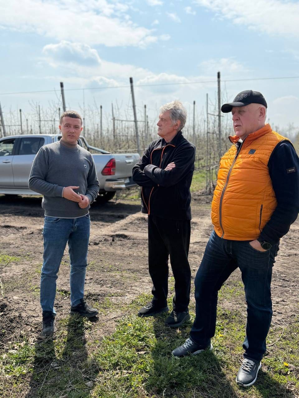 Третій Президент України Віктор Ющенко відвідав господарство «ГАДЗ» на Тернопільщині